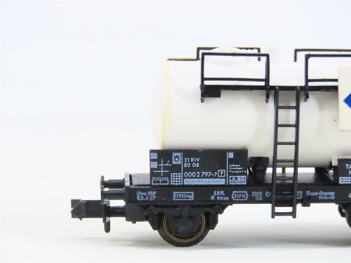 N Scale Arnold Rapido 0435 DB German &quot;ARAL&quot; Short Tank Car #797-7P