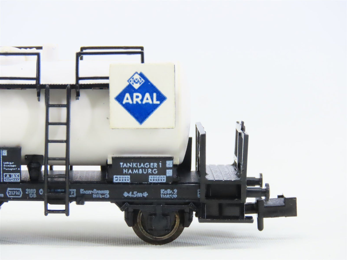 N Scale Arnold Rapido 0435 DB German &quot;ARAL&quot; Short Tank Car #797-7P