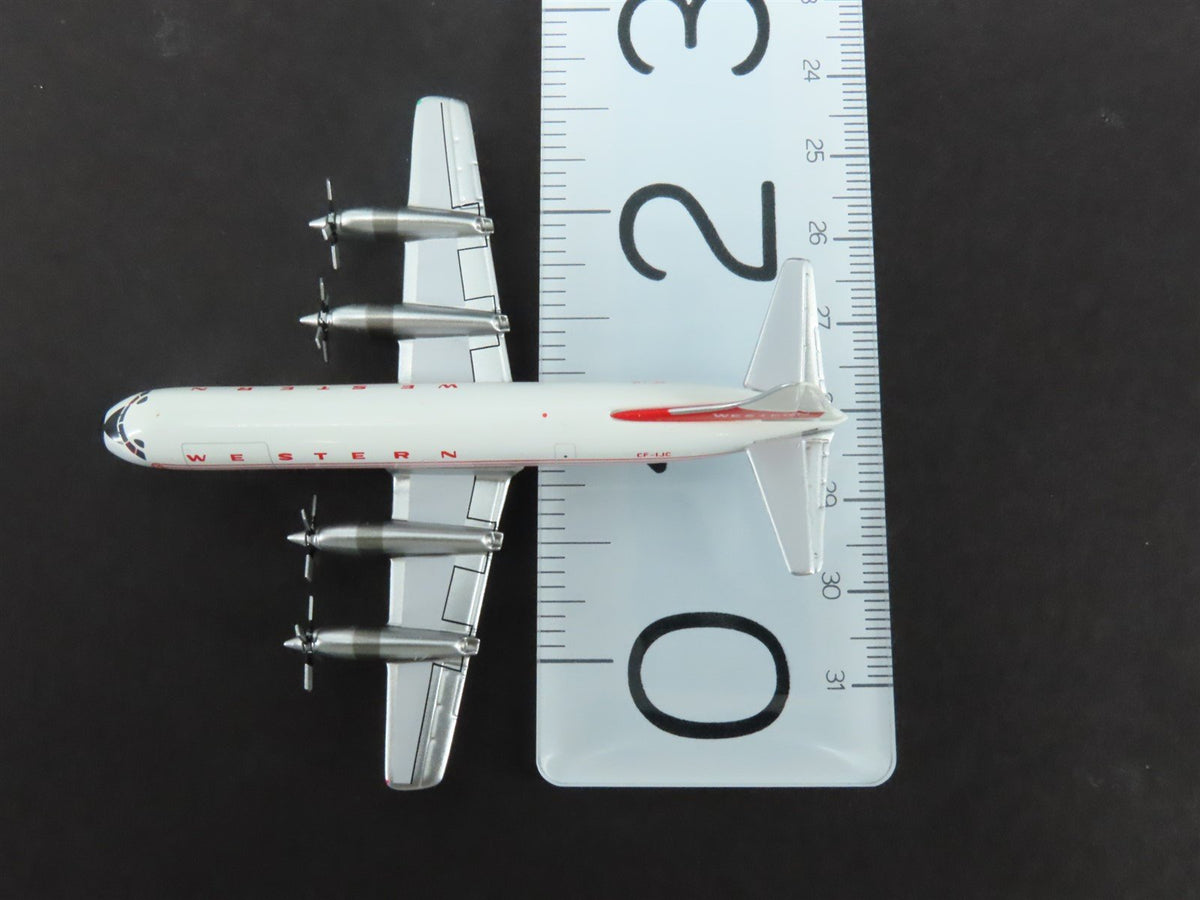 1:400 Aero Classics Die-Cast Western Airlines Lockheed Electra L-188 Airliner