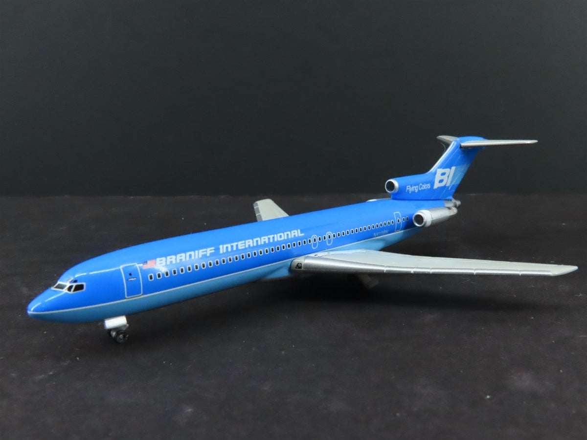 1:400 Dragon Wings JetX JX030 Die-Cast Braniff International B727-200 Airliner