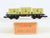 N Scale Arnold 4961 DB German Type SSkms Flat Car #945-5 w/ Mercedes-Benz Crates