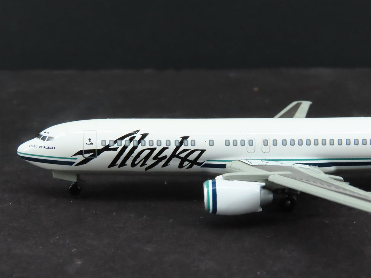 1:400 Dragon Wings JetX JX007 Die-Cast Alaska Airlines B737-400 Airliner N754AS