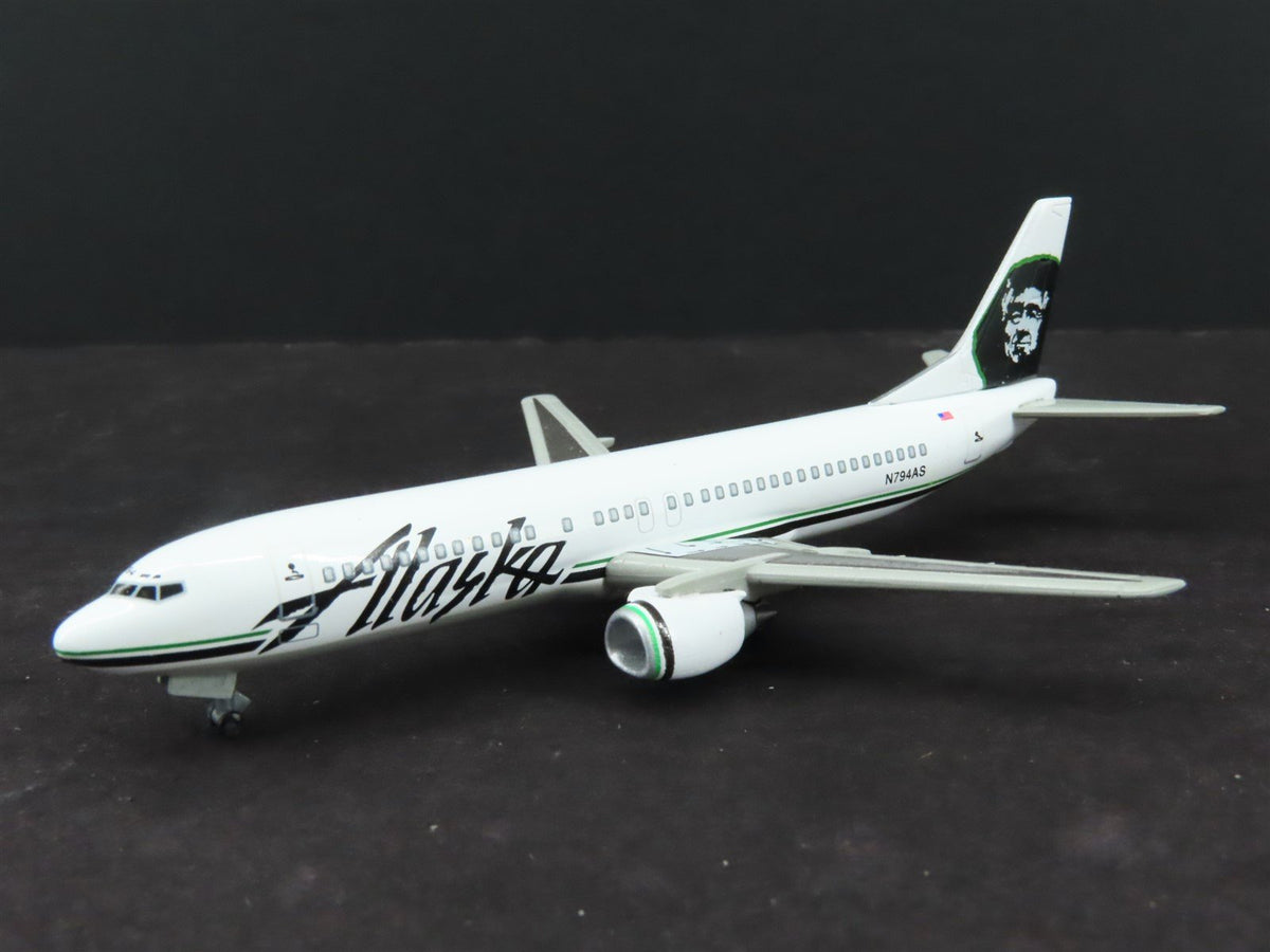 1:400 Dragon Wings Premiere 55167 Die-Cast Alaska Airlines B737-490 Airliner