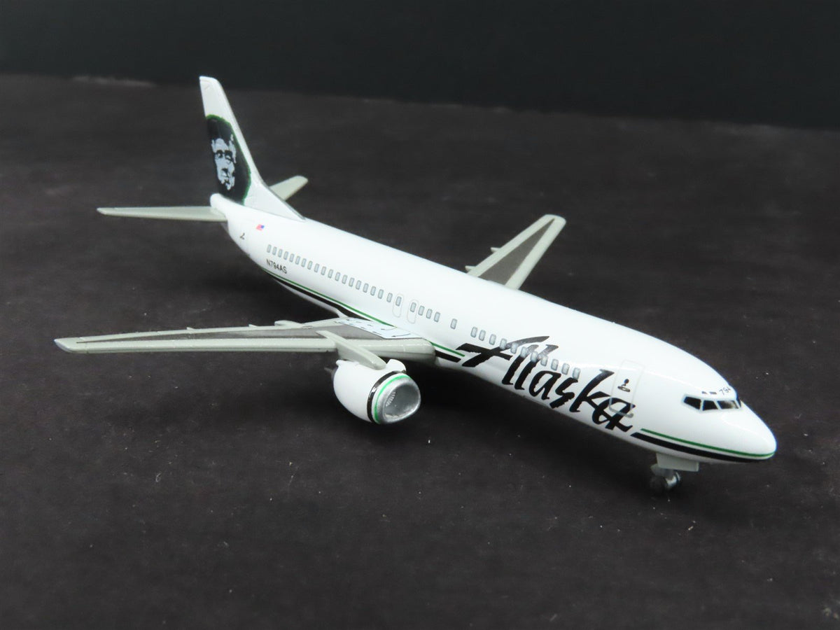 1:400 Dragon Wings Premiere 55167 Die-Cast Alaska Airlines B737-490 Airliner