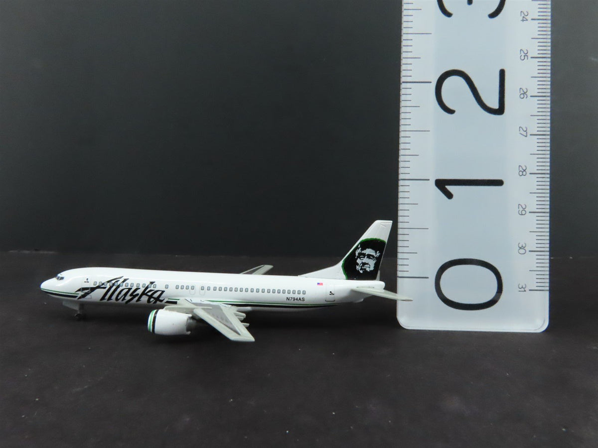1:400 Dragon Wings Premiere 55167 Die-Cast Alaska Airlines B737-490 Airliner