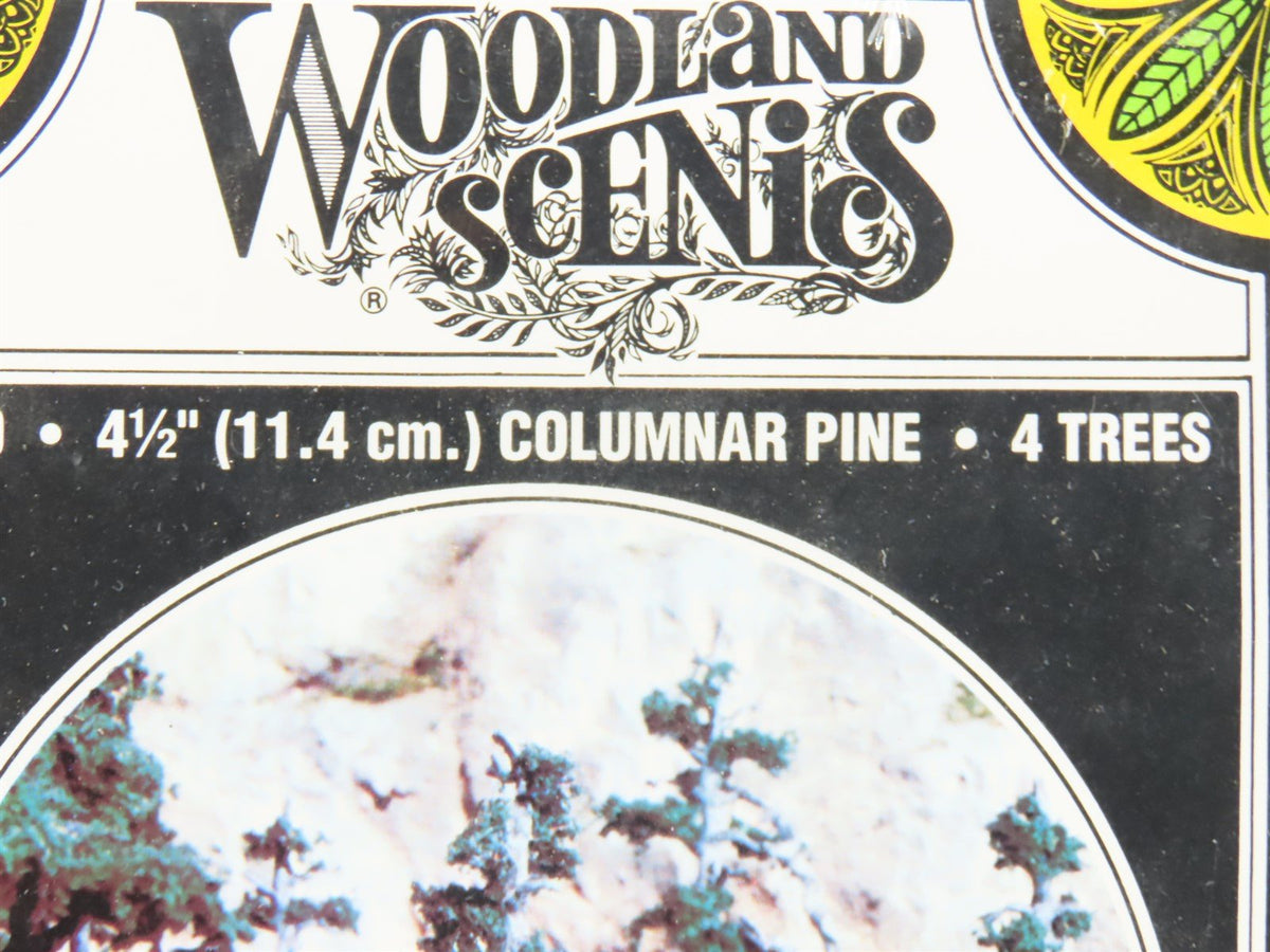 HO Scale Woodland Scenics Kit TK20 4-1/2&quot; Columnar Pine - 4 Trees - SEALED