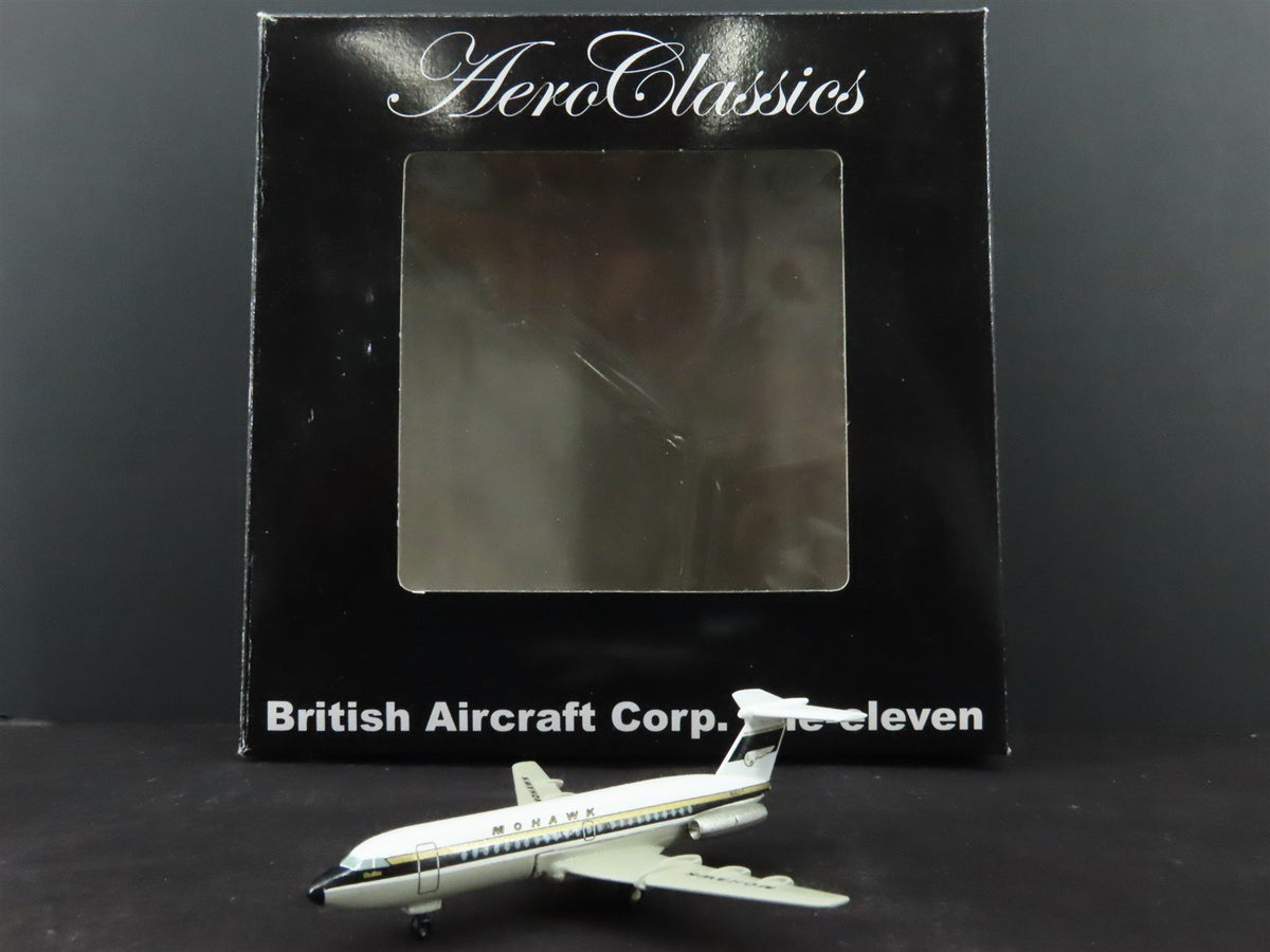1:400 Scale Aero Classics Die-Cast Mohawk British Aircraft Corp BAC-111 Airliner
