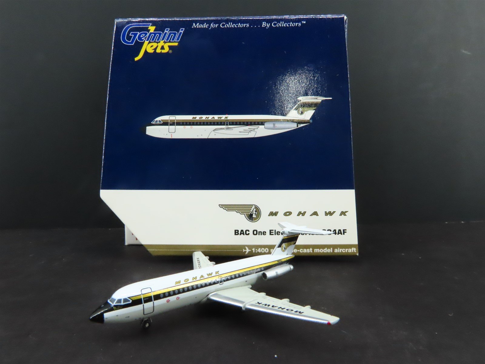1:400 Gemini Jets GJMOH215 DieCast Mohawk British Aircraft Corp BAC-111 Airliner