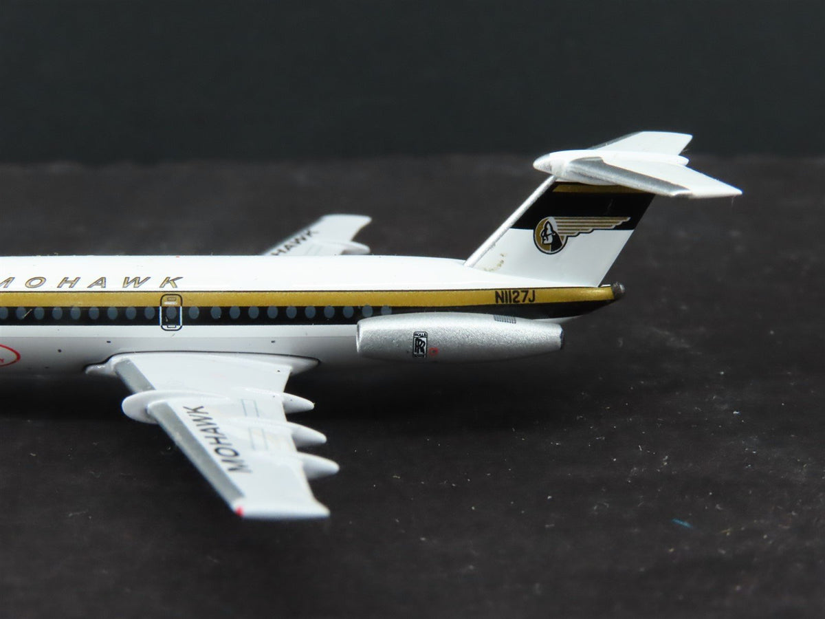 1:400 Scale Aero Classics Die-Cast Mohawk British Aircraft Corp BAC 111 Airliner