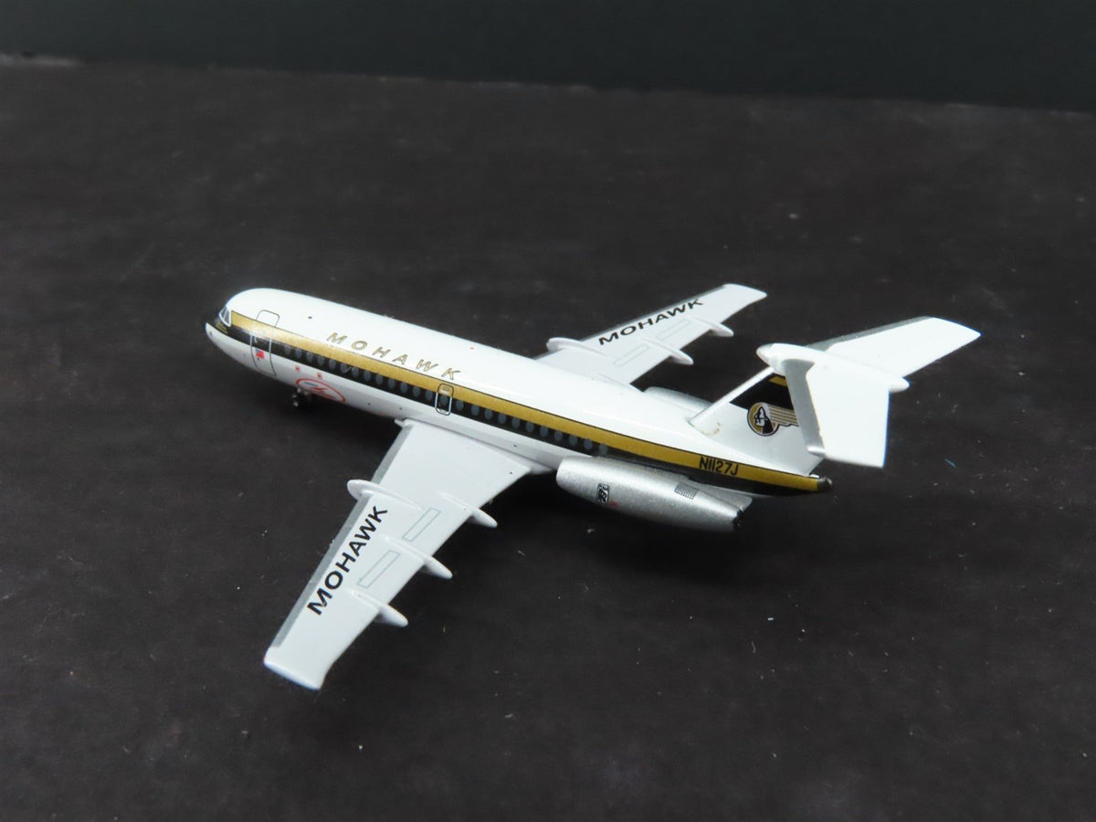 1:400 Scale Aero Classics Die-Cast Mohawk British Aircraft Corp BAC 111 Airliner