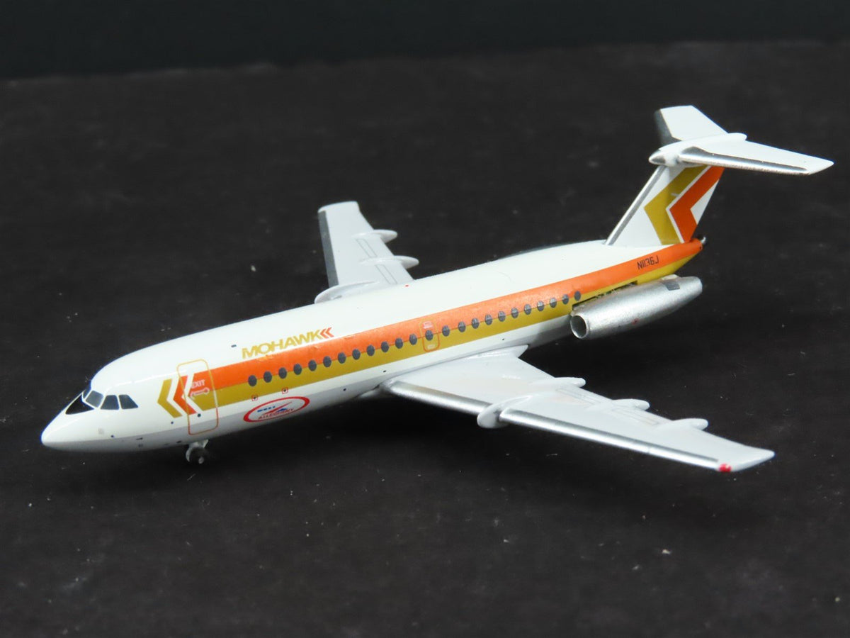 1:400 Scale Aero Classics Die-Cast Mohawk British Aircraft Corp BAC 111 Airliner