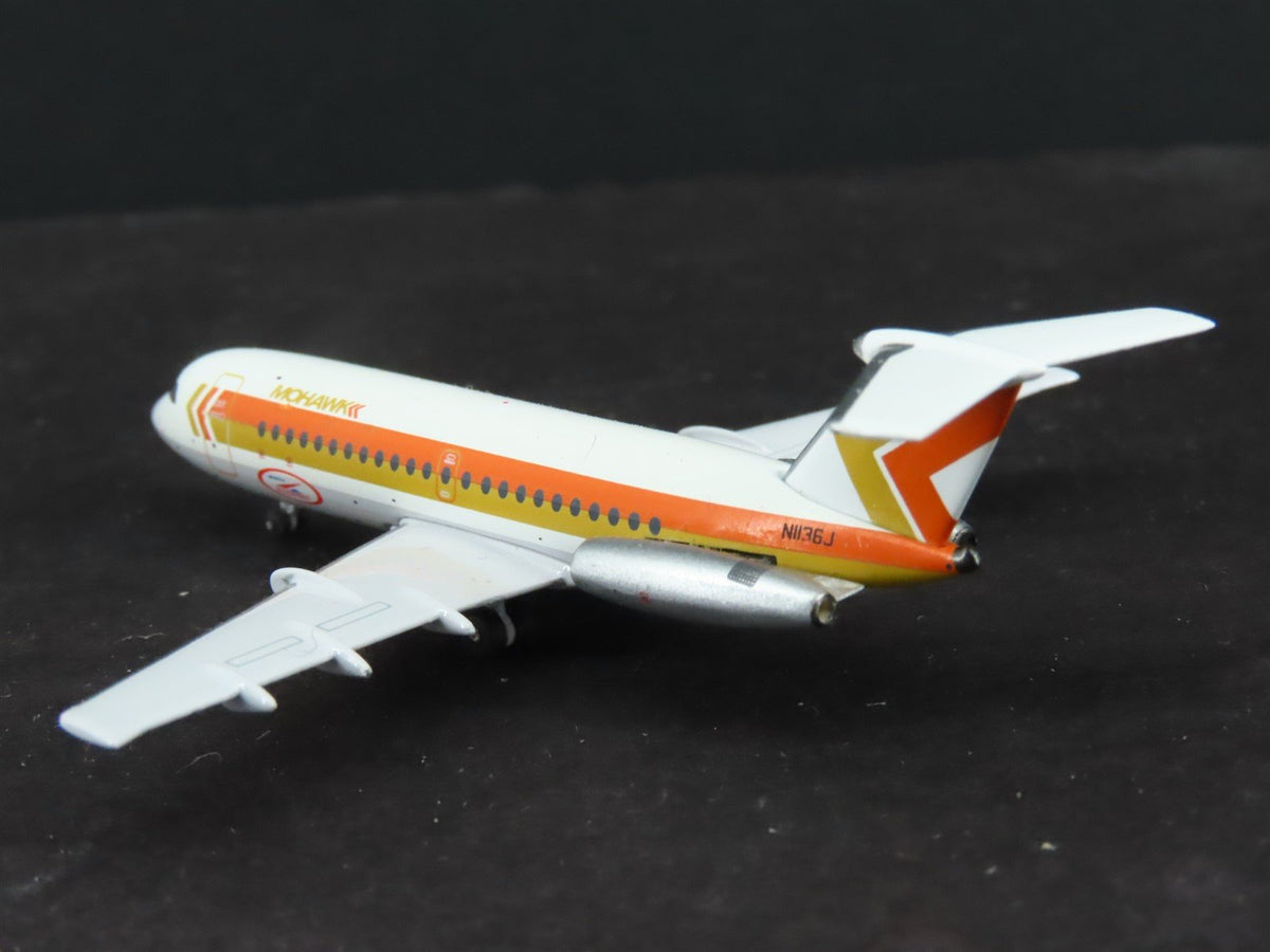1:400 Scale Aero Classics Die-Cast Mohawk British Aircraft Corp BAC 111 Airliner