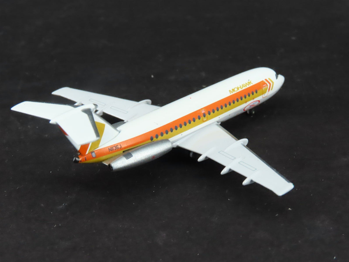 1:400 Scale Aero Classics Die-Cast Mohawk British Aircraft Corp BAC 111 Airliner
