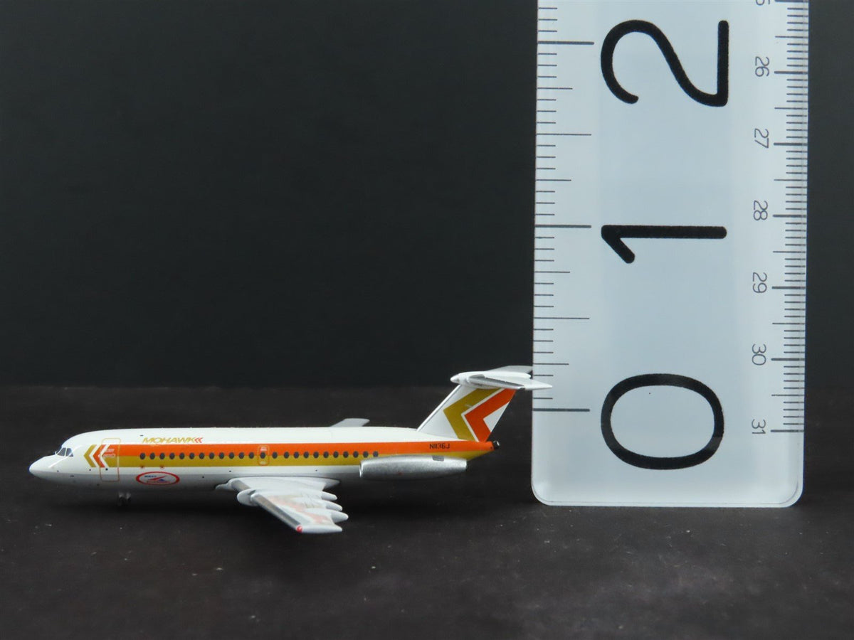 1:400 Scale Aero Classics Die-Cast Mohawk British Aircraft Corp BAC 111 Airliner