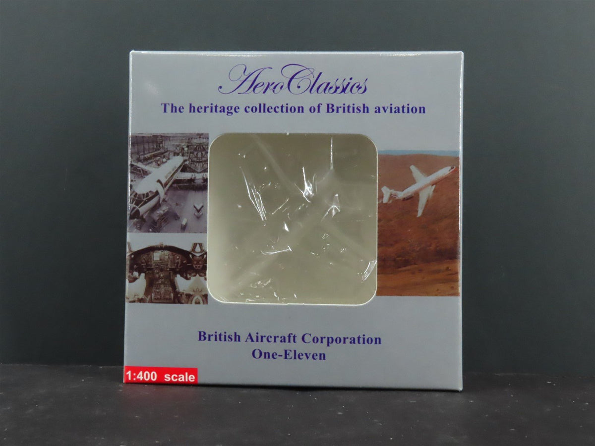 1:400 Scale Aero Classics Die-Cast Mohawk British Aircraft Corp BAC 111 Airliner
