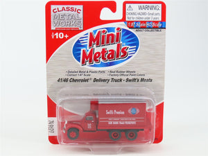 HO Scale CMW Mini Metals 30275 41/46 Chevrolet Delivery Truck - Swift's Meats