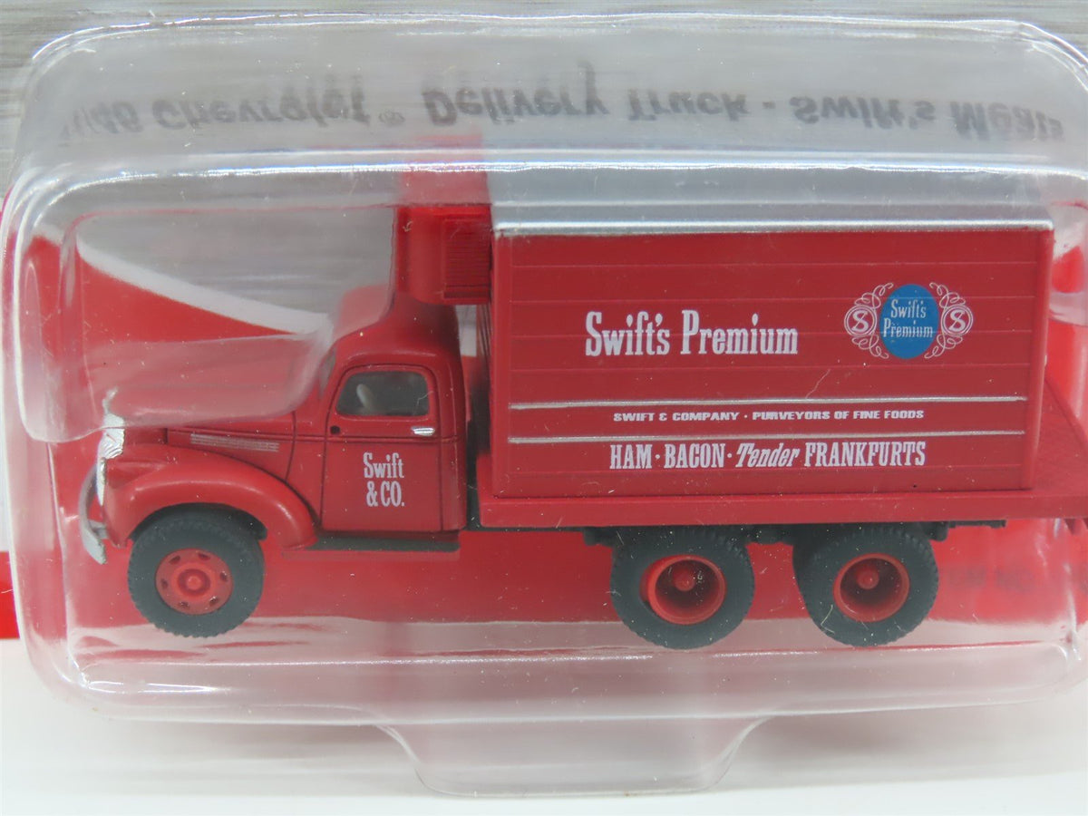 HO Scale CMW Mini Metals 30275 41/46 Chevrolet Delivery Truck - Swift&#39;s Meats