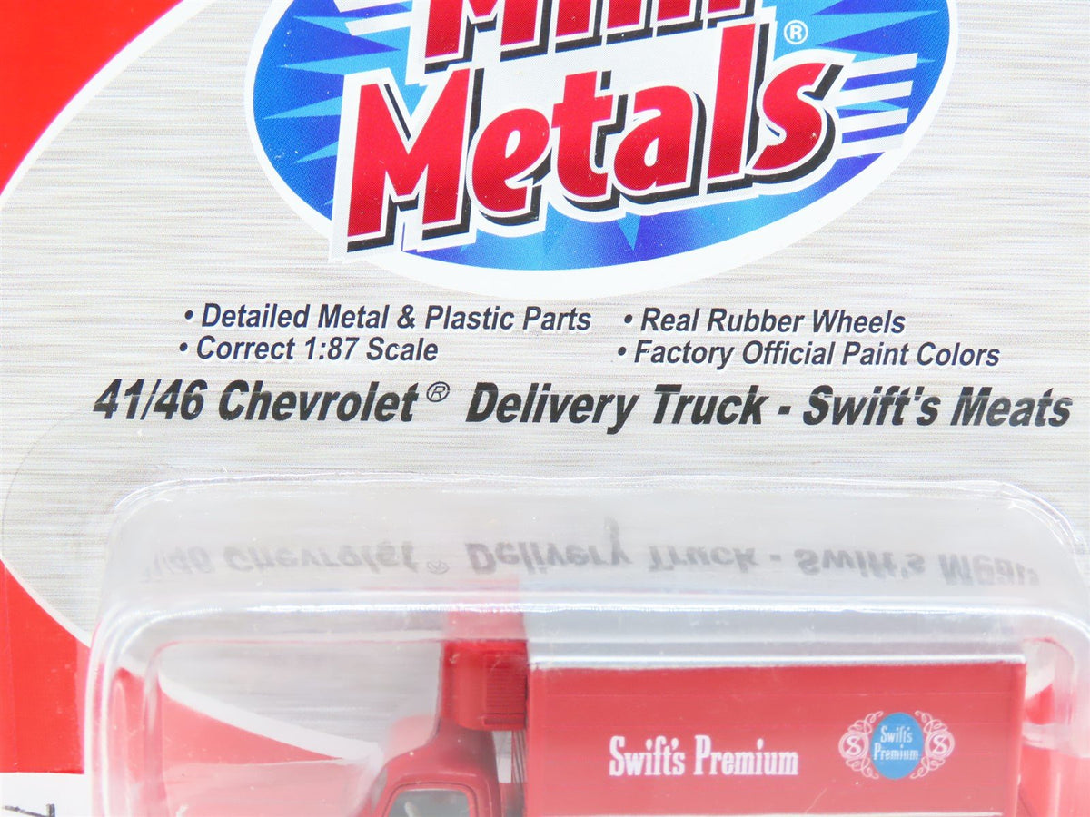 HO Scale CMW Mini Metals 30275 41/46 Chevrolet Delivery Truck - Swift&#39;s Meats