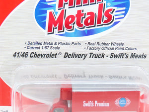 HO Scale CMW Mini Metals 30275 41/46 Chevrolet Delivery Truck - Swift's Meats