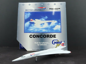 1:400 Gemini Jets GJBAW025 Die-Cast British Airways Concorde Airliner #G-BOAC