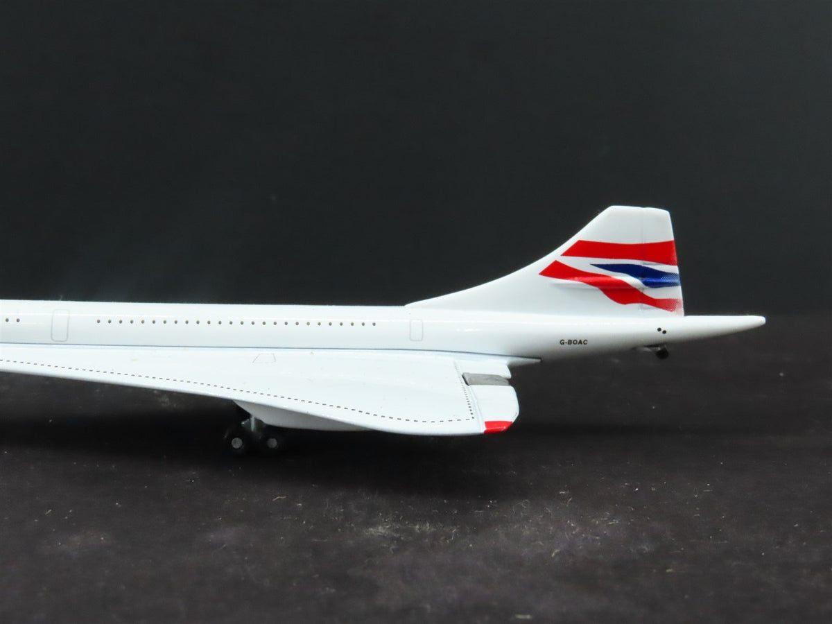 1:400 Gemini Jets GJBAW025 Die-Cast British Airways Concorde Airliner #G-BOAC
