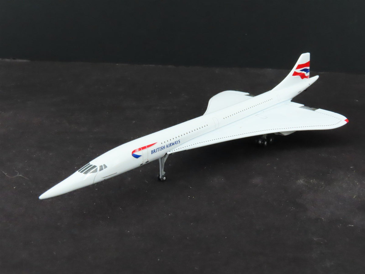 1:400 Gemini Jets GJBAW025 Die-Cast British Airways Concorde Airliner #G-BOAC