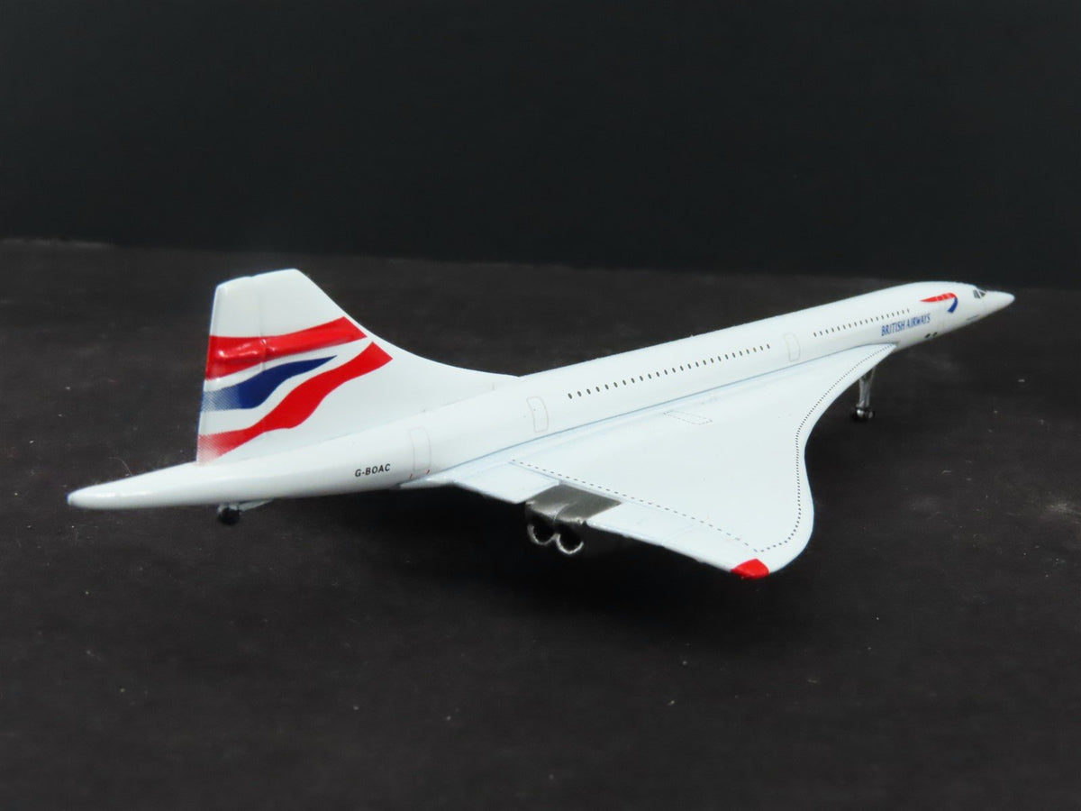 1:400 Gemini Jets GJBAW025 Die-Cast British Airways Concorde Airliner #G-BOAC
