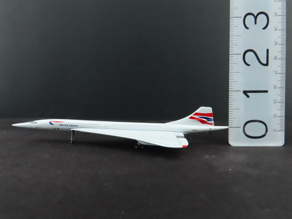 1:400 Gemini Jets GJBAW025 Die-Cast British Airways Concorde Airliner #G-BOAC