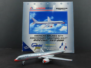 1:400 Gemini Jets GJAAL049 Die-Cast American Airlines Boeing 757-200 Airliner
