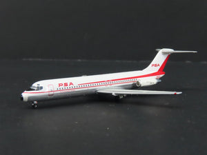 1:400 RetroJets Die-Cast PSA Pacific Southwest Airlines DC-9-32 Airliners 2-Pack
