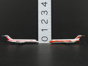 1:400 RetroJets Die-Cast PSA Pacific Southwest Airlines DC-9-32 Airliners 2-Pack