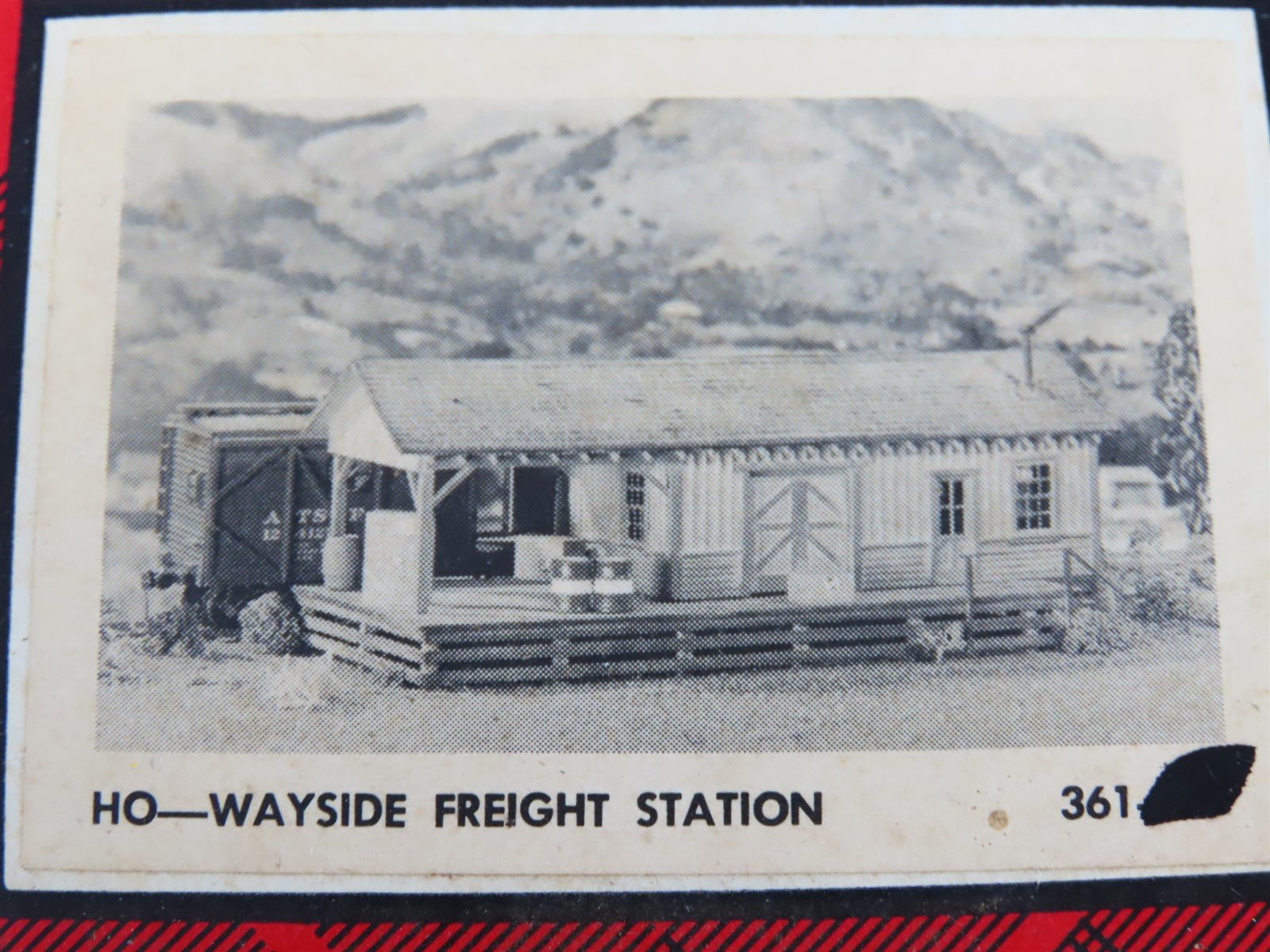 HO 1/87 Scale Campbell Scale Models Kit 361 Wayside Freight Station