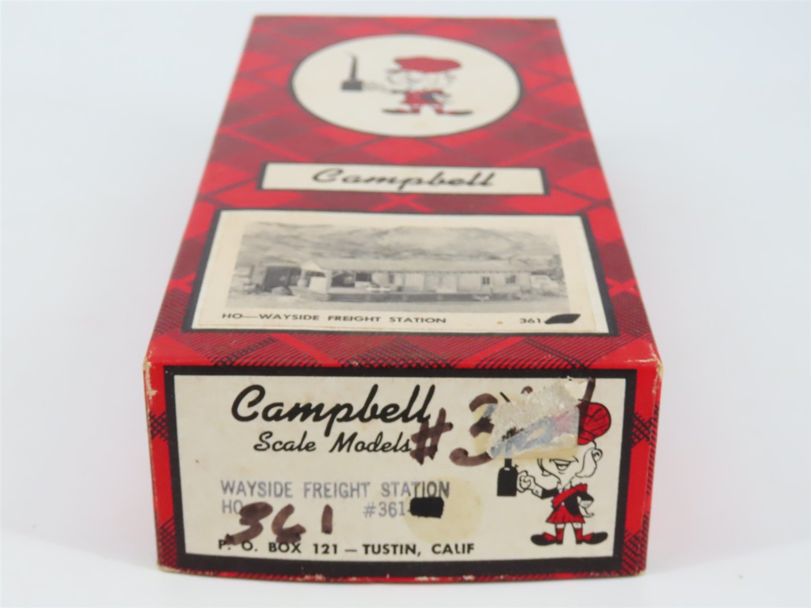 HO 1/87 Scale Campbell Scale Models Kit 361 Wayside Freight Station