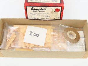 HO 1/87 Scale Campbell Scale Models Kit 368 Shed Under Construction