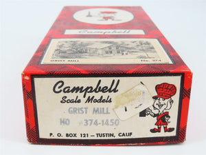 HO 1/87 Scale Campbell Scale Models Kit 374-1450 Grist Mill