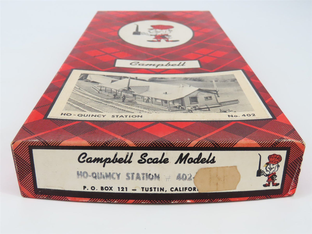 HO 1/87 Scale Campbell Scale Models Kit 402 Quincy Station