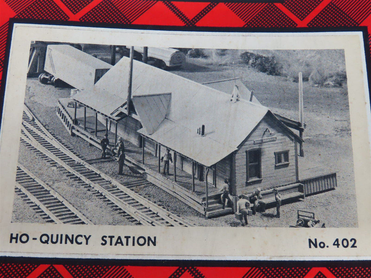 HO 1/87 Scale Campbell Scale Models Kit 402 Quincy Station