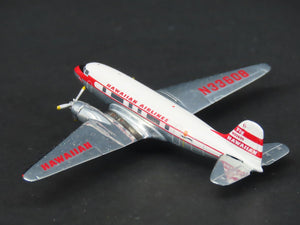 1:400 AeroClassics Die-Cast Hawaiian Airlines Douglas DC-3 Airliner N33608