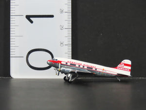 1:400 AeroClassics Die-Cast Hawaiian Airlines Douglas DC-3 Airliner N33608