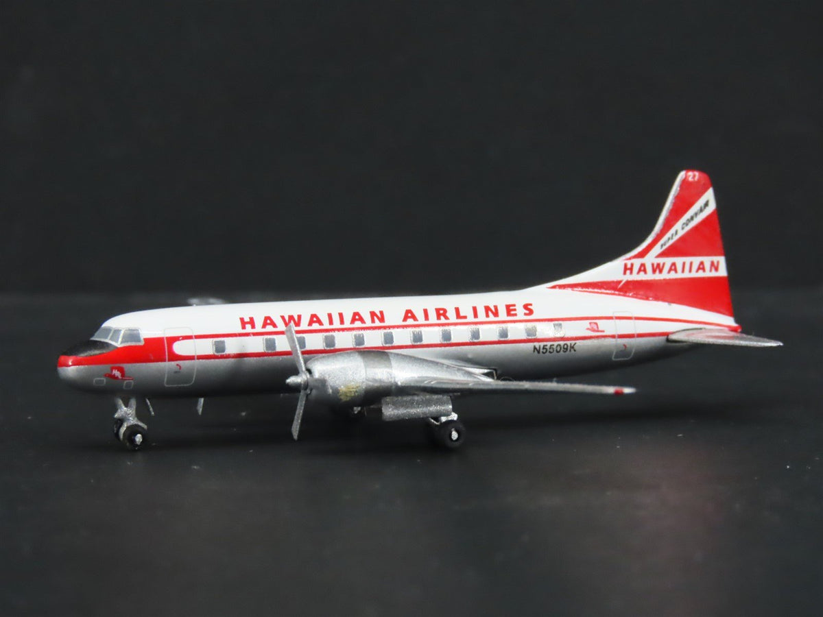 1:400 GeminiJets GJHAL947 Die-Cast Hawaiian Convair CV-340/440 Airliner N5509K
