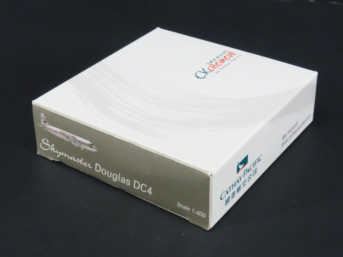 1:400 CXcitement Die-Cast Cathay Pacific Douglas DC-4 Skymaster Airliner VR-HFF
