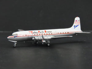 1:400 CXcitement Die-Cast Cathay Pacific Airways Douglas DC-6 Airliner VR-HFG