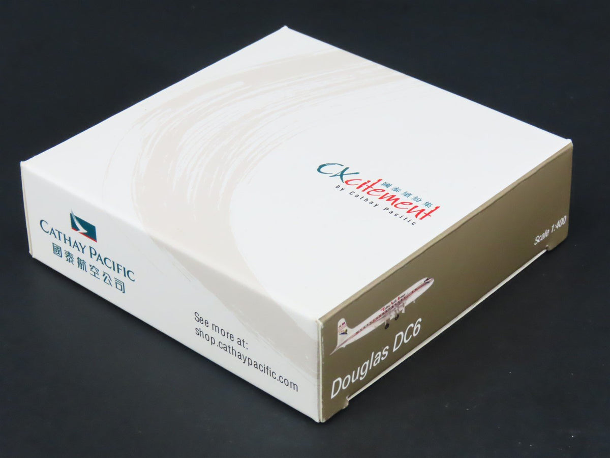1:400 CXcitement Die-Cast Cathay Pacific Airways Douglas DC-6 Airliner VR-HFG
