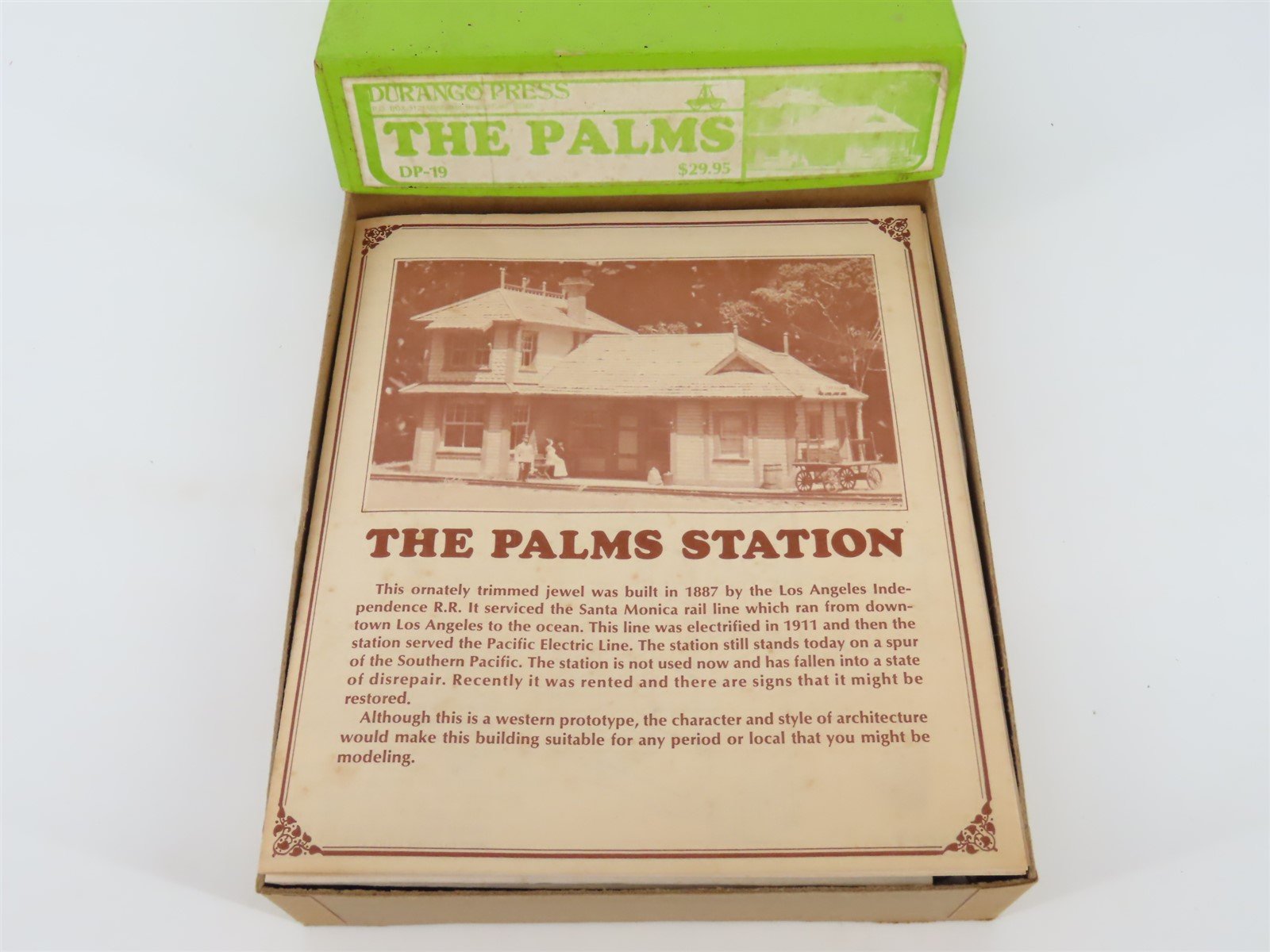 HO 1/87 Scale Durango Press Kit DP-19 The Palms Station