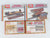 LOT of 4 HO Scale AHM Barrel Loader, Pipe Loader, Unloader & Log Dump Car Kits