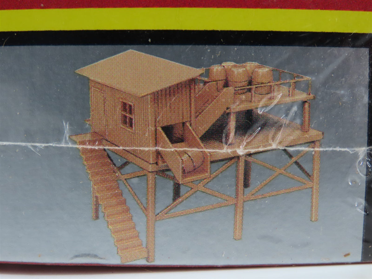 LOT of 4 HO Scale AHM Barrel Loader, Pipe Loader, Unloader &amp; Log Dump Car Kits