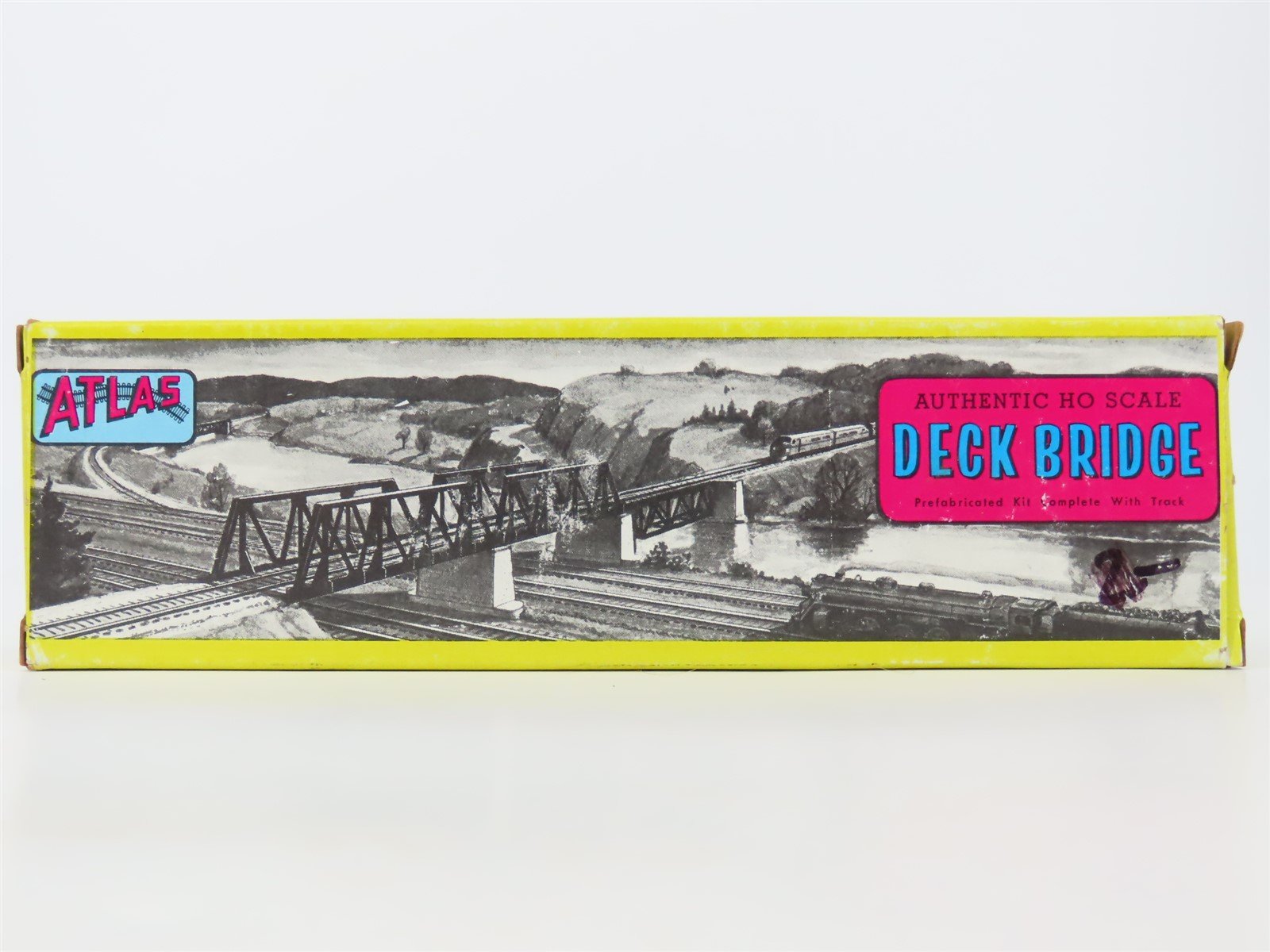 LOT of 5 HO 1/87 Scale Atlas Kits Truss Bridge, Deck Bridge & Telephone Poles