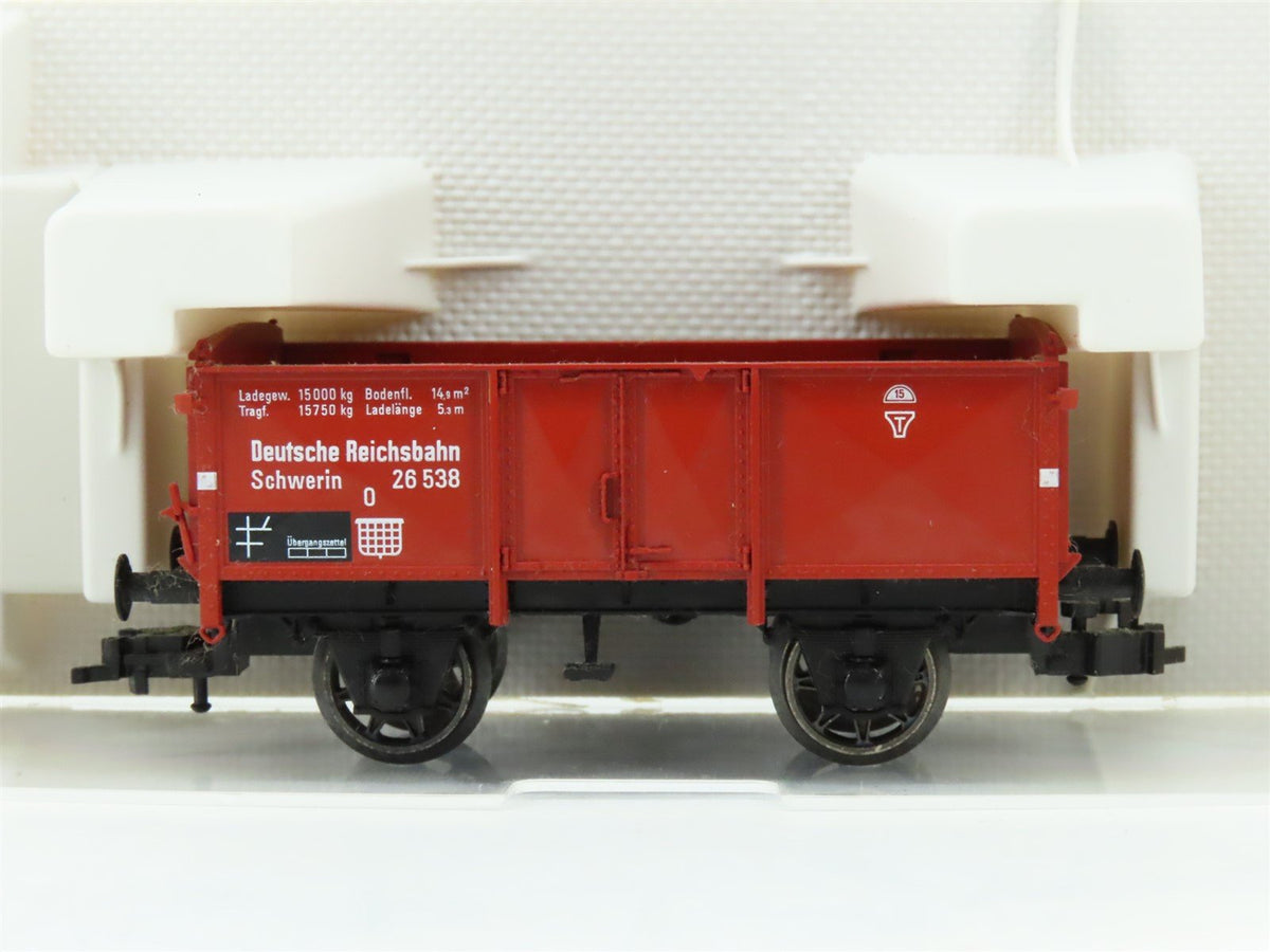 HO Scale Fleischmann 5211K DR Deutsche Reichsbahn Open Goods Wagon #26538