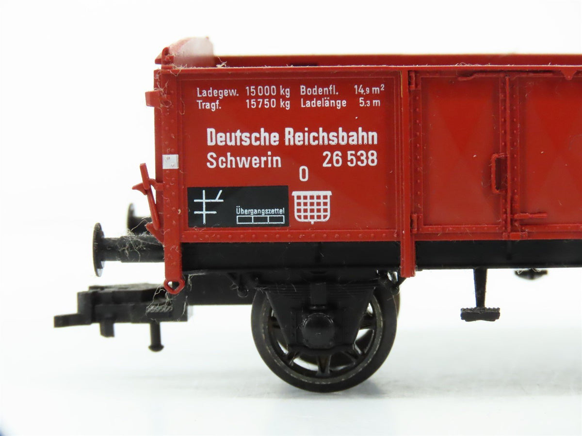 HO Scale Fleischmann 5211K DR Deutsche Reichsbahn Open Goods Wagon #26538