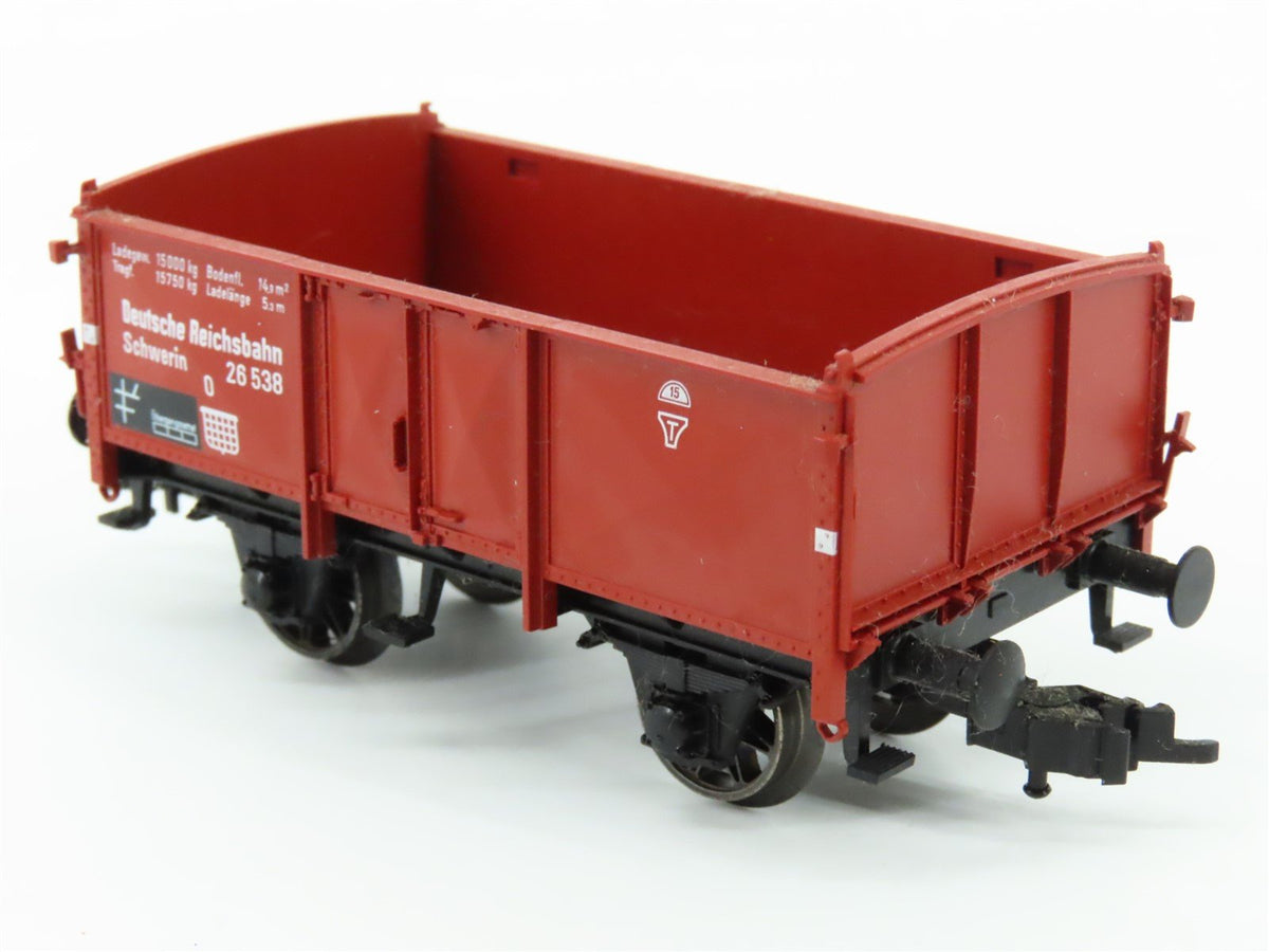 HO Scale Fleischmann 5211K DR Deutsche Reichsbahn Open Goods Wagon #26538